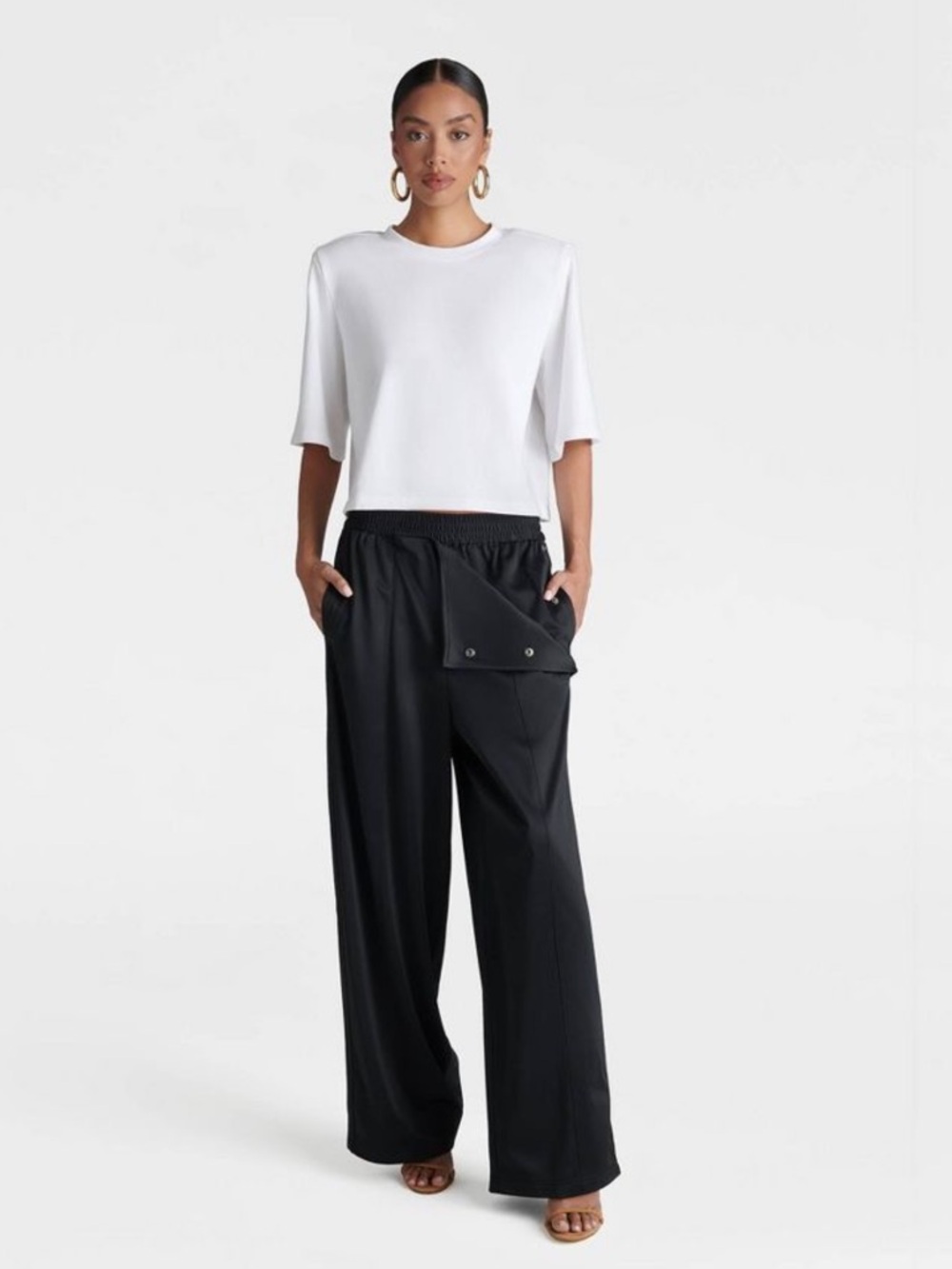 KBB by KAHLANA Women's Mid-Rise Straight Leg 'The Convertible Track Pant'